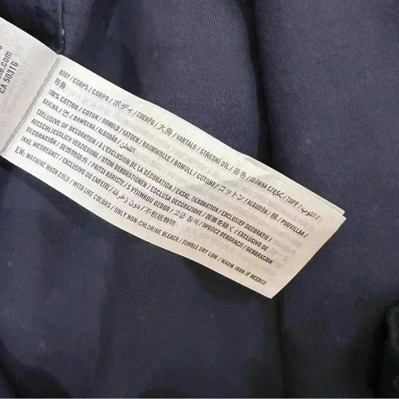 Abercrombie Kids Boys Navy Blue Button Up Short Sleeve Shirt Size 13-14 - Picture 10 of 11